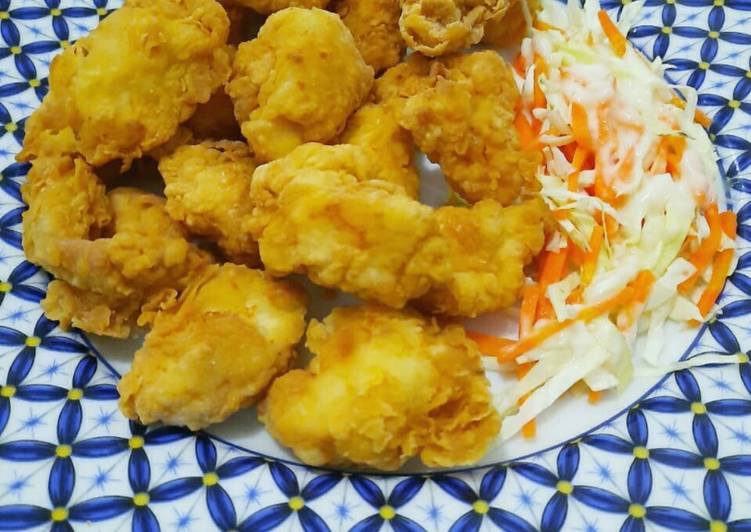 Cara Membuat Chicken Karaage, Menggugah Selera