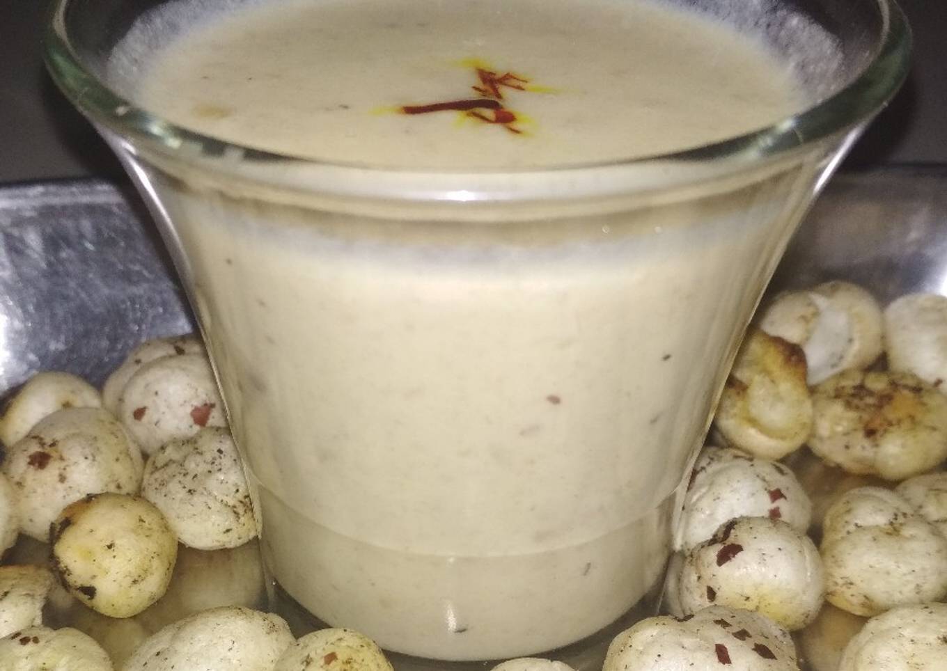 Apple makhana kheer