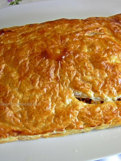 Una foto de Hojaldre relleno de carne