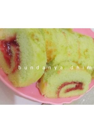 Foto resep Roll cake homemade kost