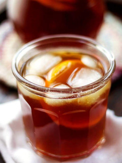 A picture of Lipton, watermelon and lemon Iced Tea.