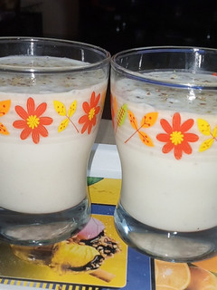 A picture of Dry Fruit Lassi🍶.