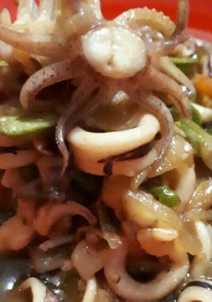 Foto resep Cumi Pedas Masak Petai
