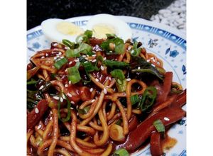 Foto resep Mie Nyemek Bumbu Gochujang