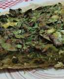 Tarta de acelga y atún
