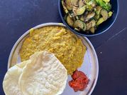 A picture of arhar dal rice