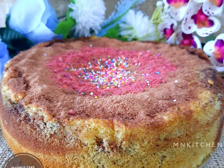 Cara Gampang Membikin Resep  Marmer Cake Coffee Chocolate yang Lezat, Bisa Manjain Lidah