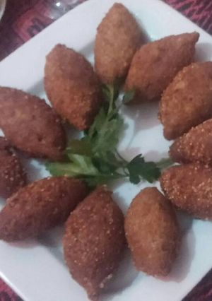 صورة لوصفة الكبه المقليه