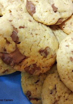 Una foto de Cookies de chocolate