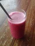 Jugo de remolacha y guayaba