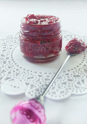 Foto resep Homemade Strawberry Jam (Selai Stroberi)