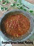 Sambal Terasi Tomat Matang