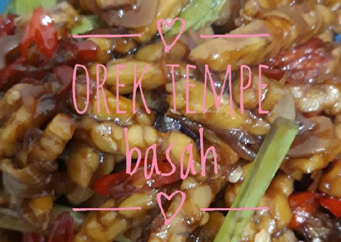 Orek Tempe Basah