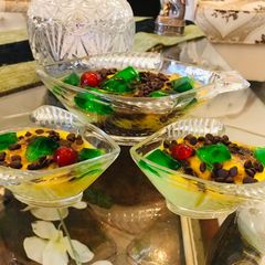 A picture of Choco Jelly Custard.