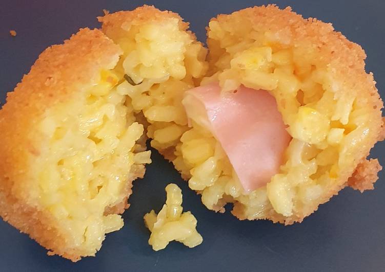 Recipe of Ultimate ARANCINI (rice ball)