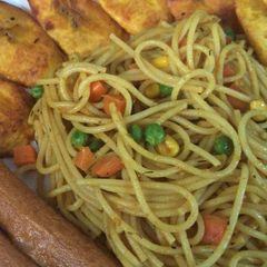 A picture of Spagetti.