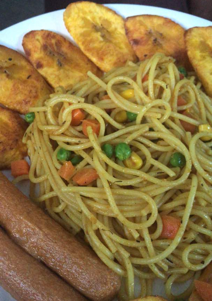 A picture of Spagetti.