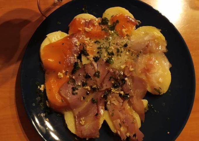 Surtido de ahumados con patatas Receta de Almudena Ferri- Cookpad