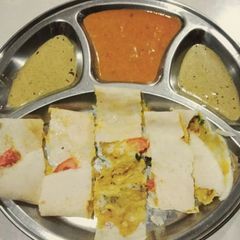 A picture of Masala dosa.