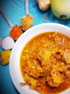 A picture of Lauki kofta curry.