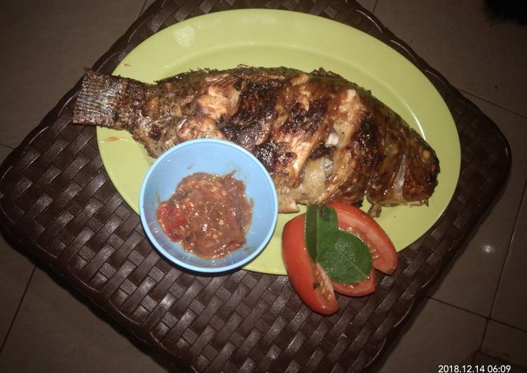 Resep Mujaer bakar bumbu pedas, Bisa Manjain Lidah