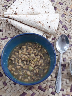 عکسی از دستور خوراک لوبیا چشم بلبلی