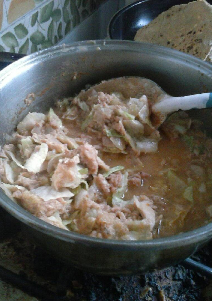 Una foto de Atún en salsa de jitomate