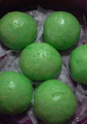 Foto resep Bakpao pandan coklat