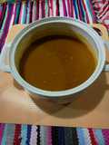Sopa de zapallo y zanahorias