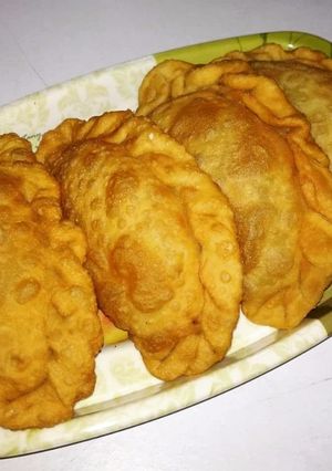 A picture of Chena Gujiya.