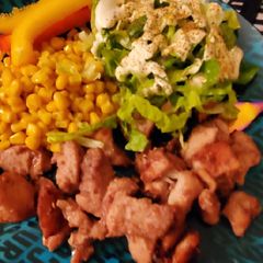 A picture of Gluten free raspberry chicken.