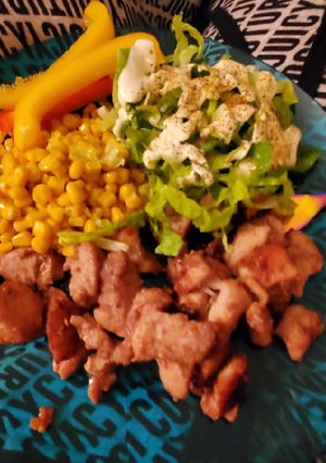 A picture of Gluten free raspberry chicken.