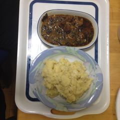 A picture of Ofe-ede (cocoyam soup).