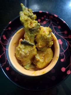 চিকেন দোপেঁয়াজা(chicken do peyaja recipe in Bengali) রেসিপির প্রধান ছবি