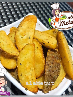 Foto resep Vegan Potato Wedges alaMetut 👩🍳