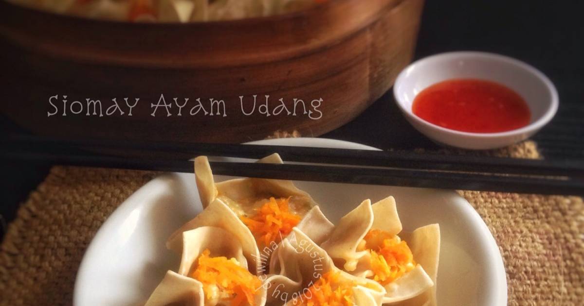 Resep Siomay Ayam Udang Dim Sum Part 1 Oleh Dewi Lina Faidah Cookpad