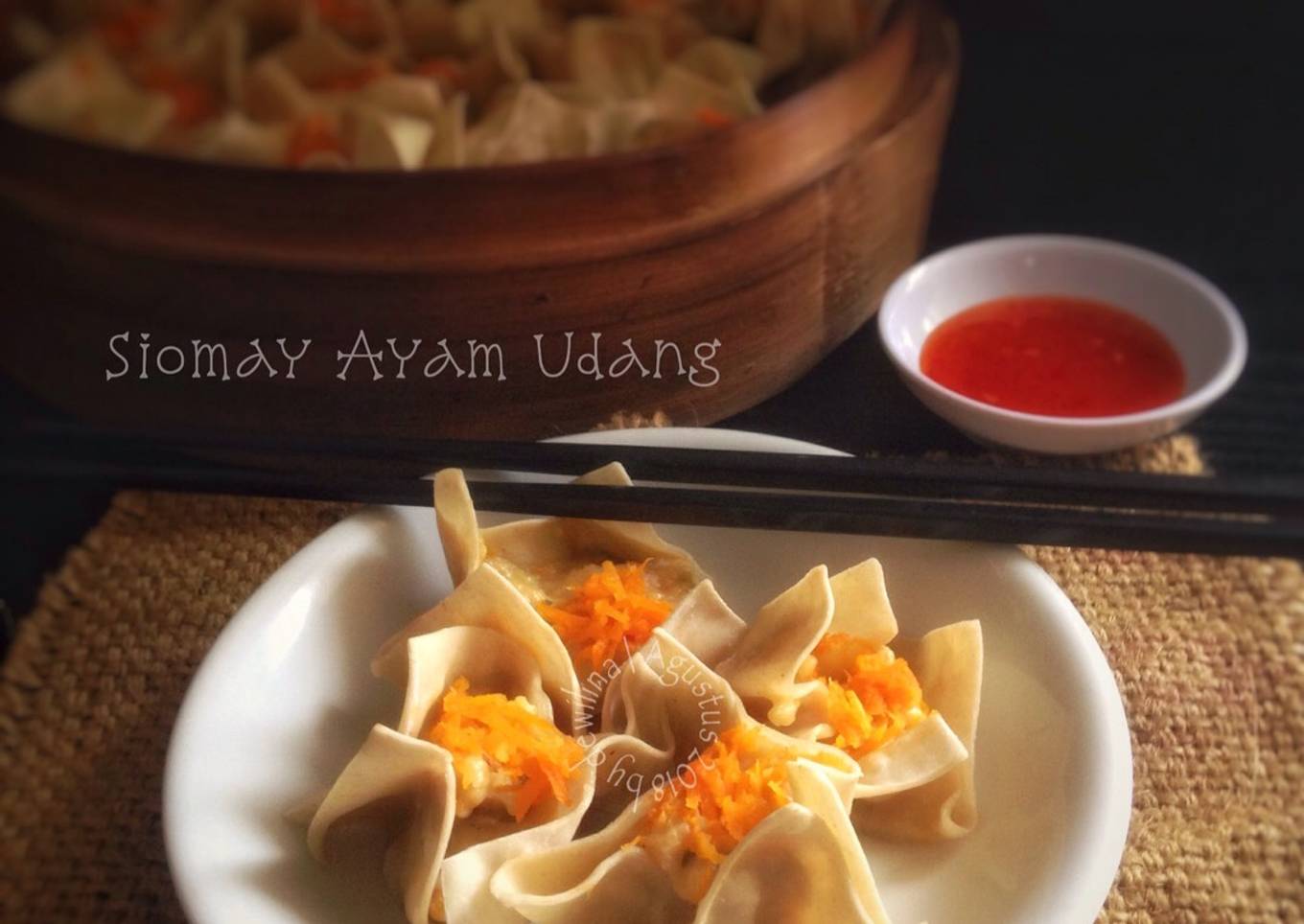 Siomay Ayam Udang (Dim sum part 1) - resep kuliner nusantara