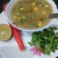 Lemon Coriander Soup A picture of Lemon Coriander Soup.