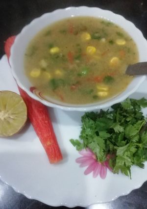 A picture of Lemon Coriander Soup.