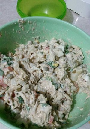 Una foto de Ensalada de pollo