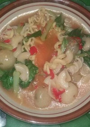Foto resep Seblak Mi cilok