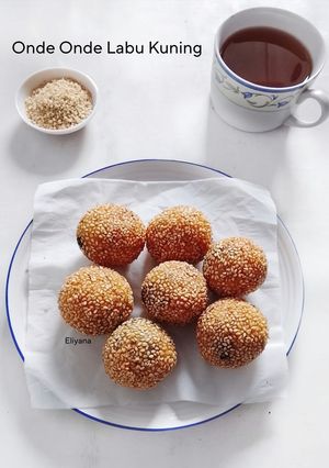Foto resep Onde Onde Labu Kuning