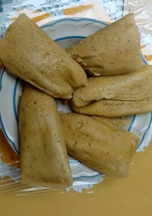 A picture of Guava Tamales.