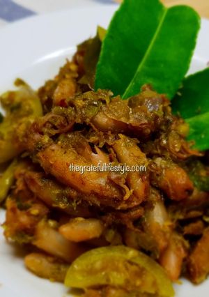 Foto resep Baby Cumi Asin Sambal Ijo | Gurih Pedas Mantap