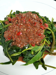 Foto resep Rujak Kangkung