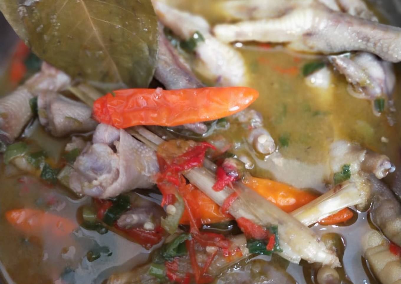 Ceker Cabe ijo