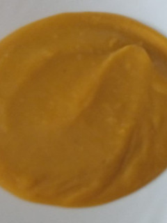 Una foto de Puré de calabacín y cebolla