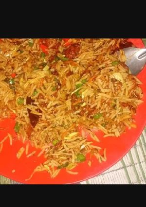 A picture of Chinese bhel.