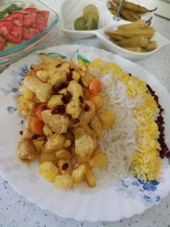 عکسی از دستور فیله پلو