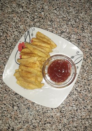 صورة لوصفة بهارات البطاطس المقلية 🥔